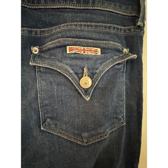 Hudson Jeans Blue Womens Size 11 Slim Fit Stretch Denim USA Made - Picture 3 of 5